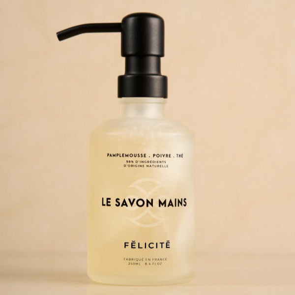 Savon mains Pamplemousse poivre thé 250ml