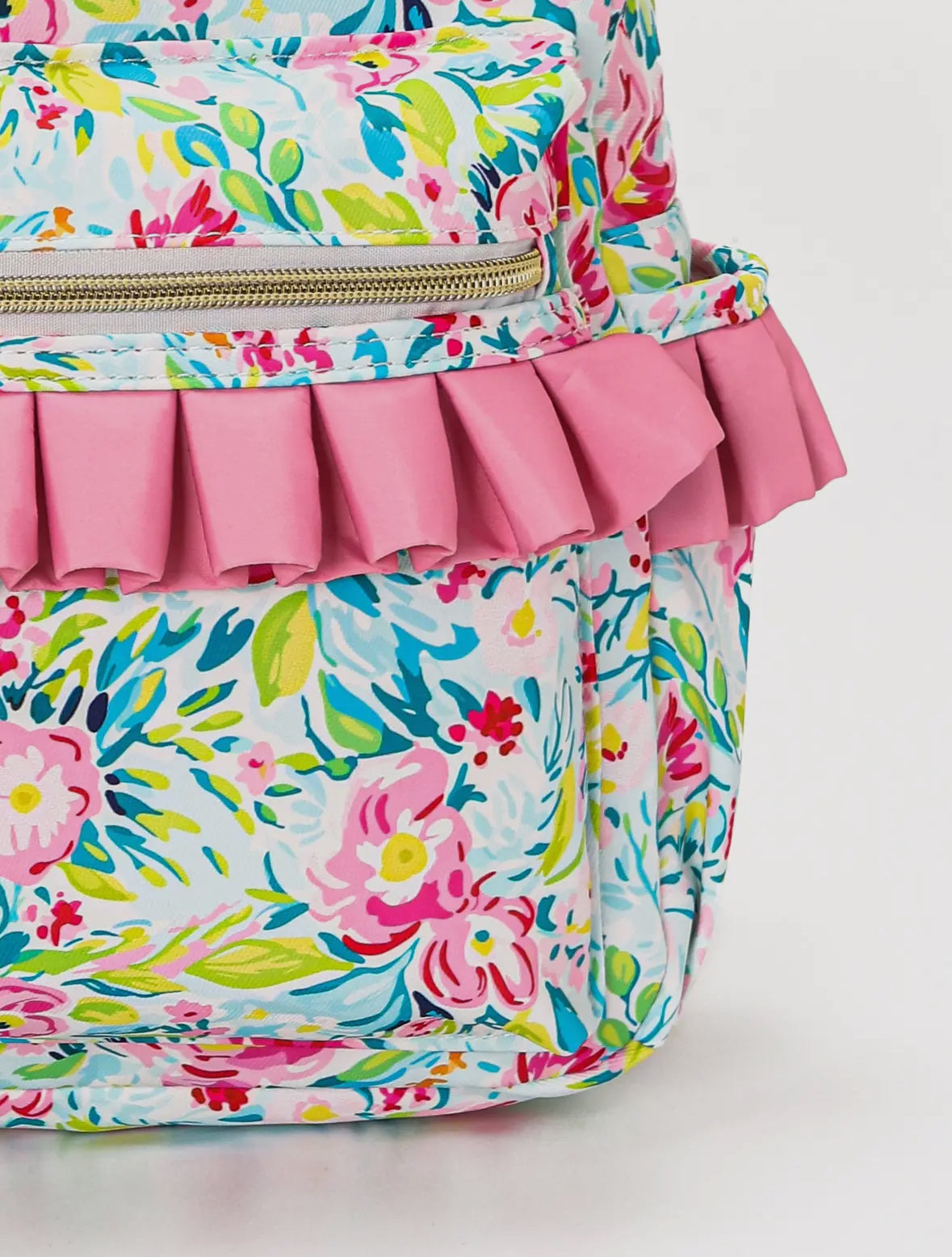 Sac à dos fleuri