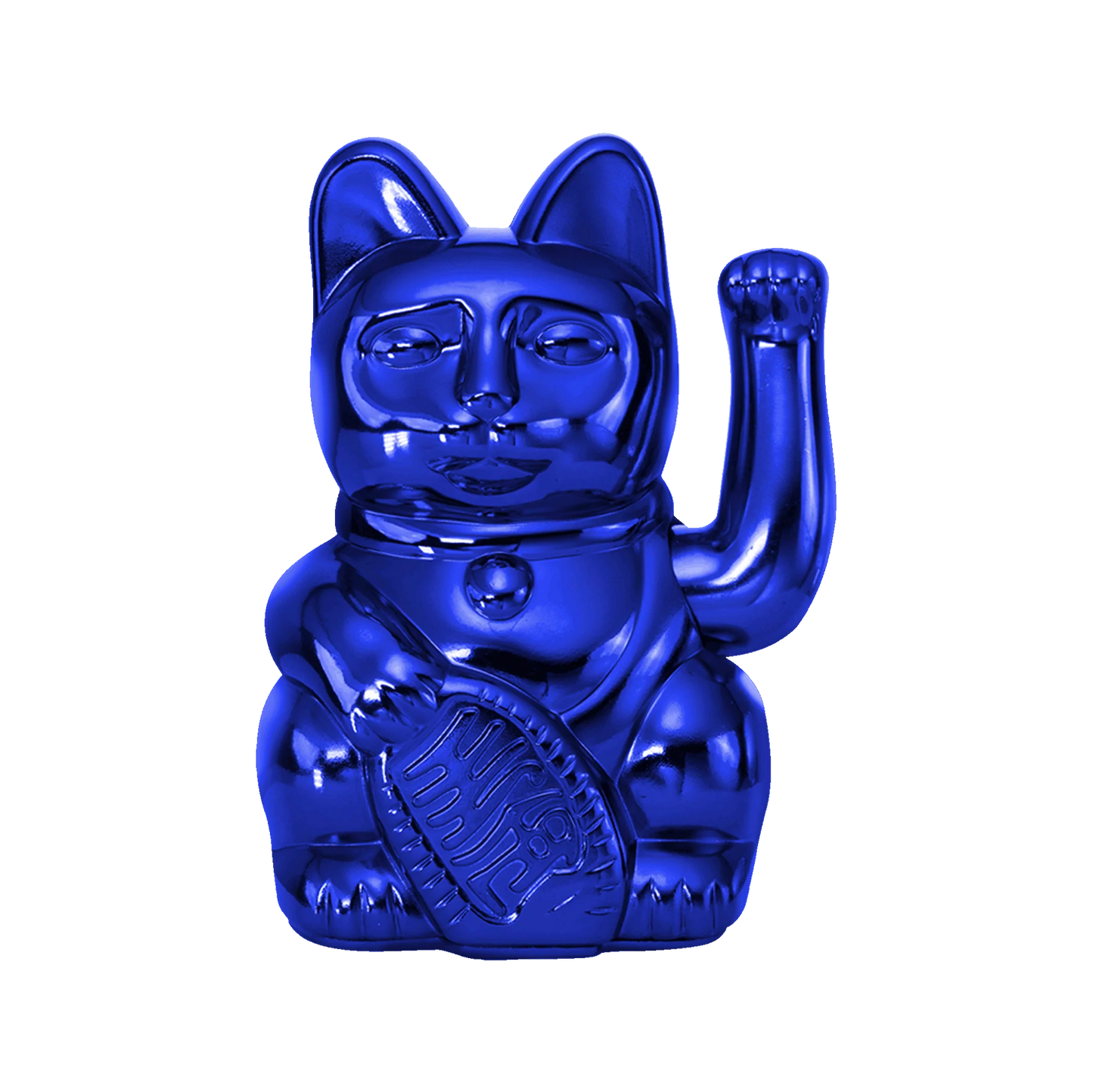 Lucky cat vert bleu shiny