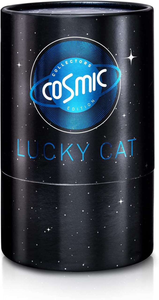 Lucky cat vert bleu shiny