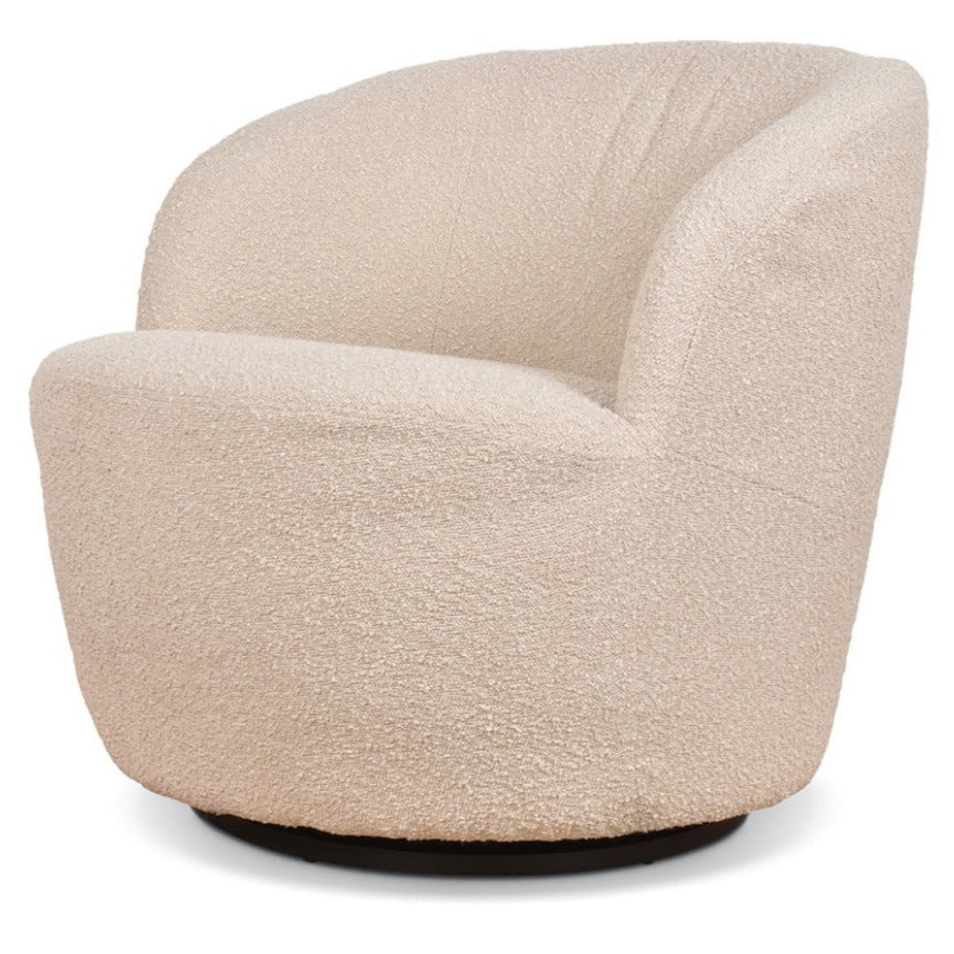 Fauteuil pivotant sable