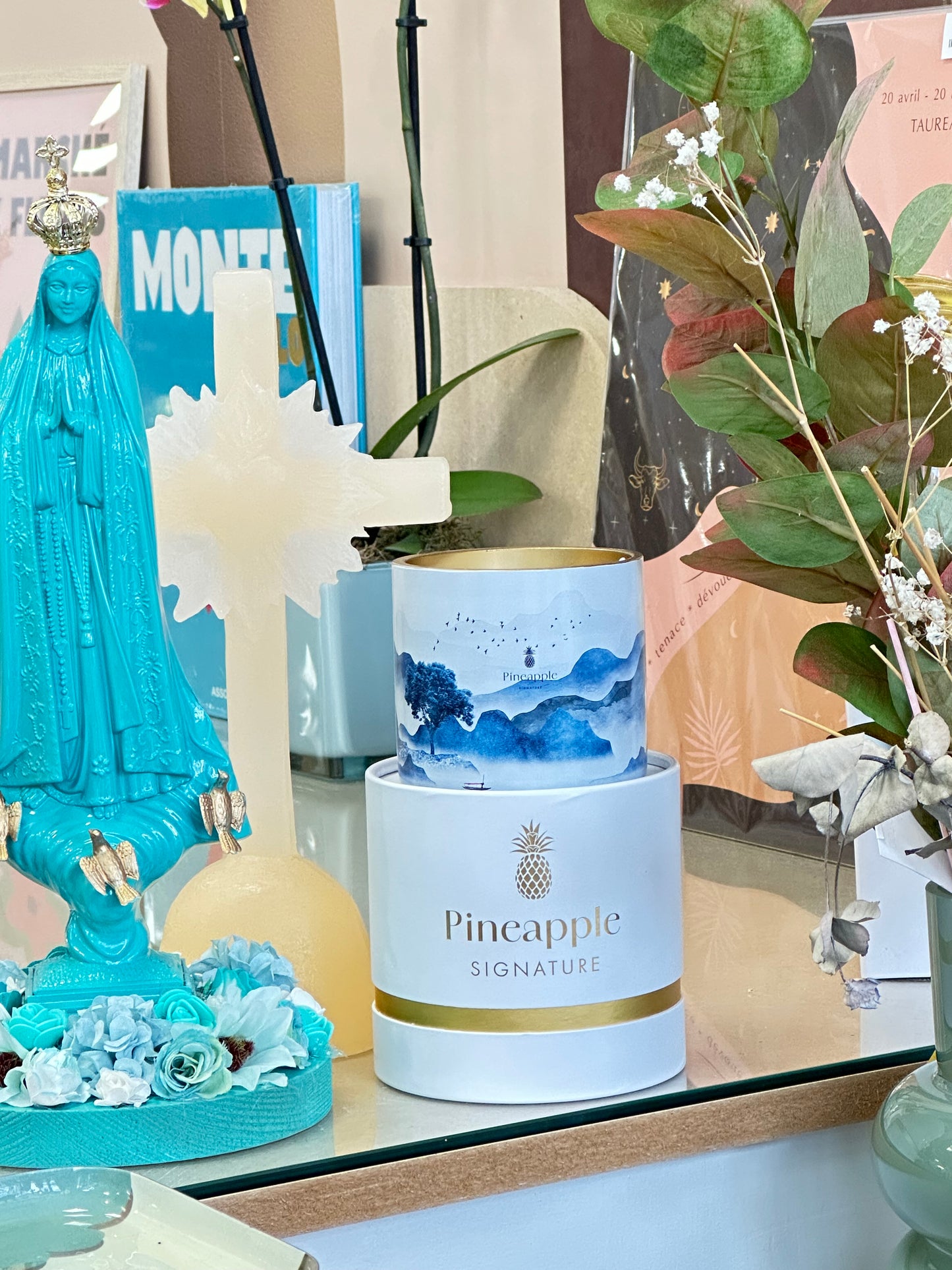 Bougie brume mystérieuse