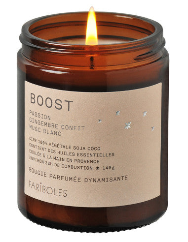 Bougie parfumée Boost