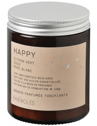Bougie parfumée Happy