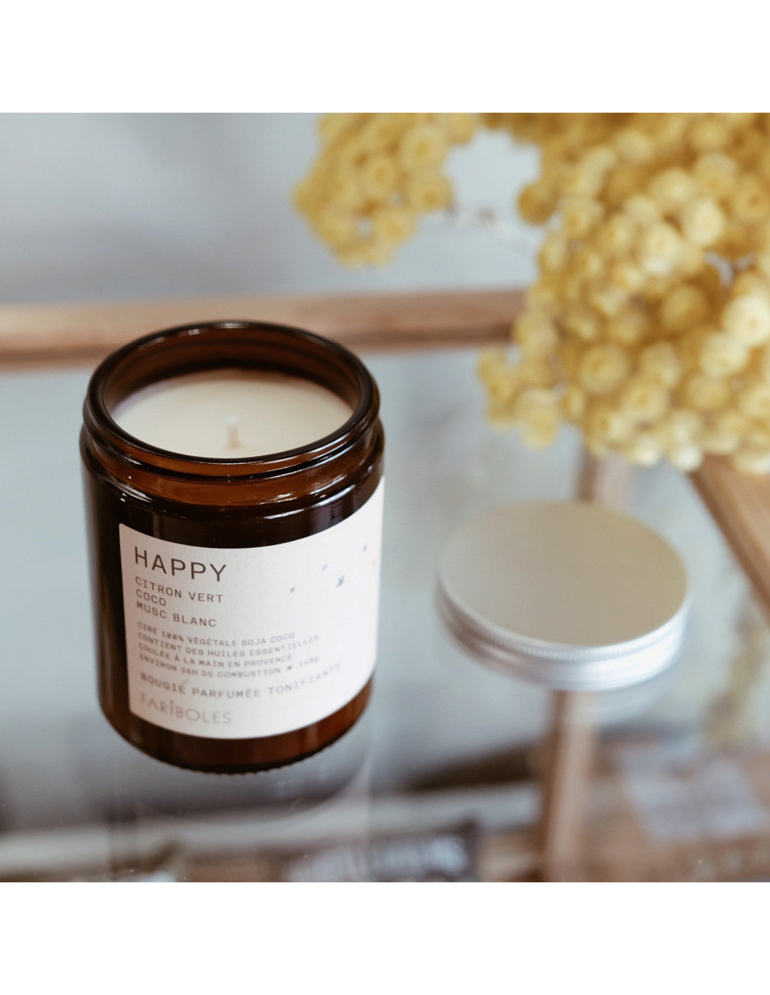 Bougie parfumée Happy