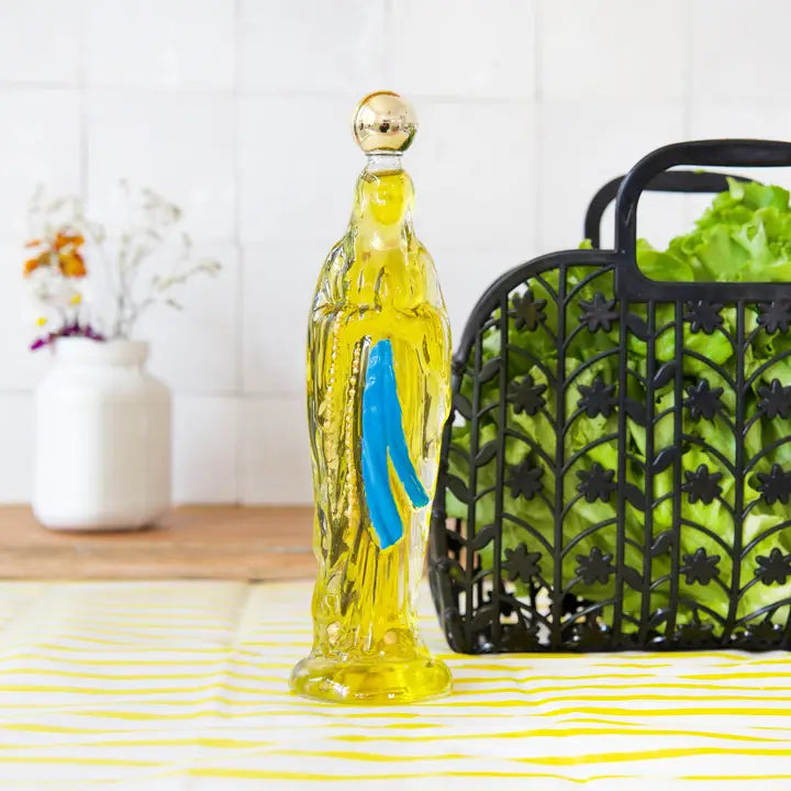 Flacon d'huile d'olive vierge