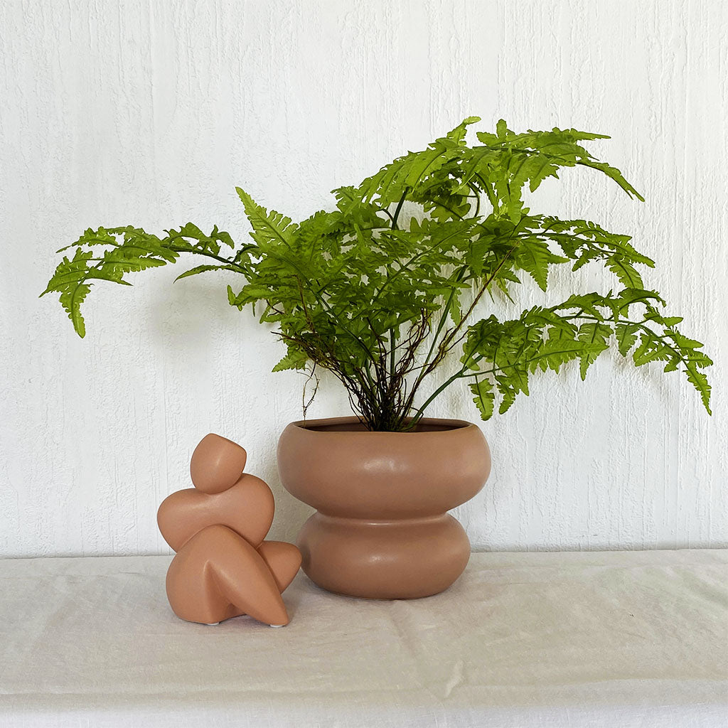 Coupelle cache pot terracotta