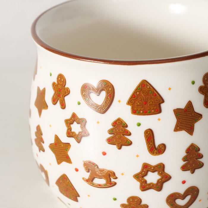 Duo tasses pain d'épice