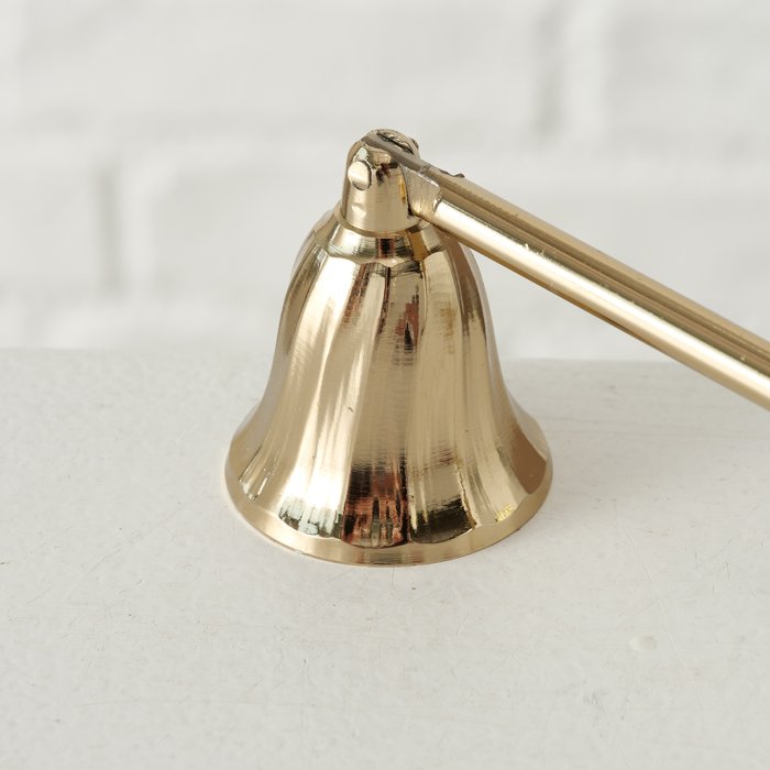 Éteint mèche de bougie doré