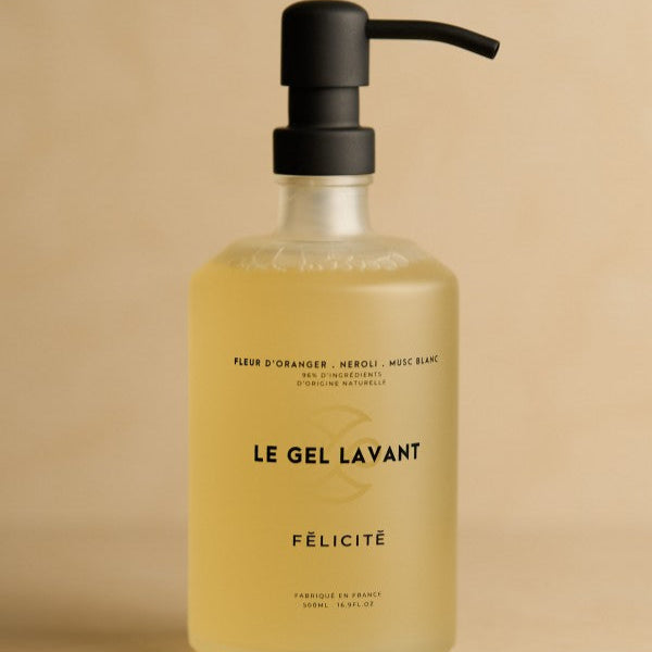Gel lavant fleur d'oranger néroli musc blanc 250 ml