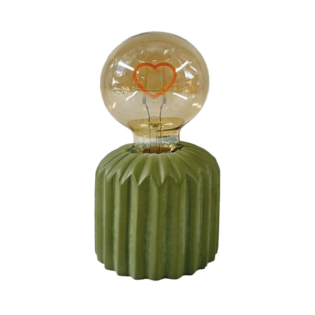 Lampe décorative côtelée à poser