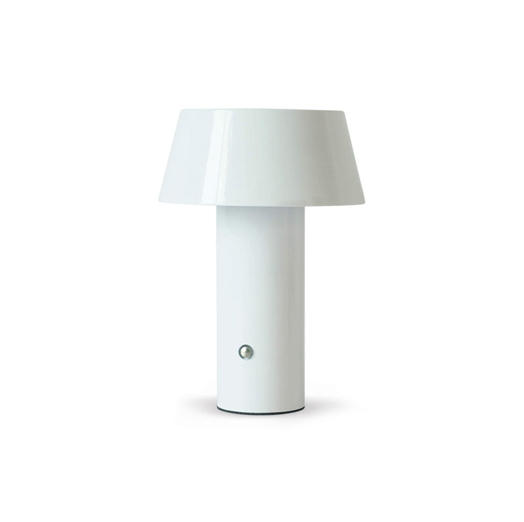 Lampe mignonne rechargeable blanc brillant