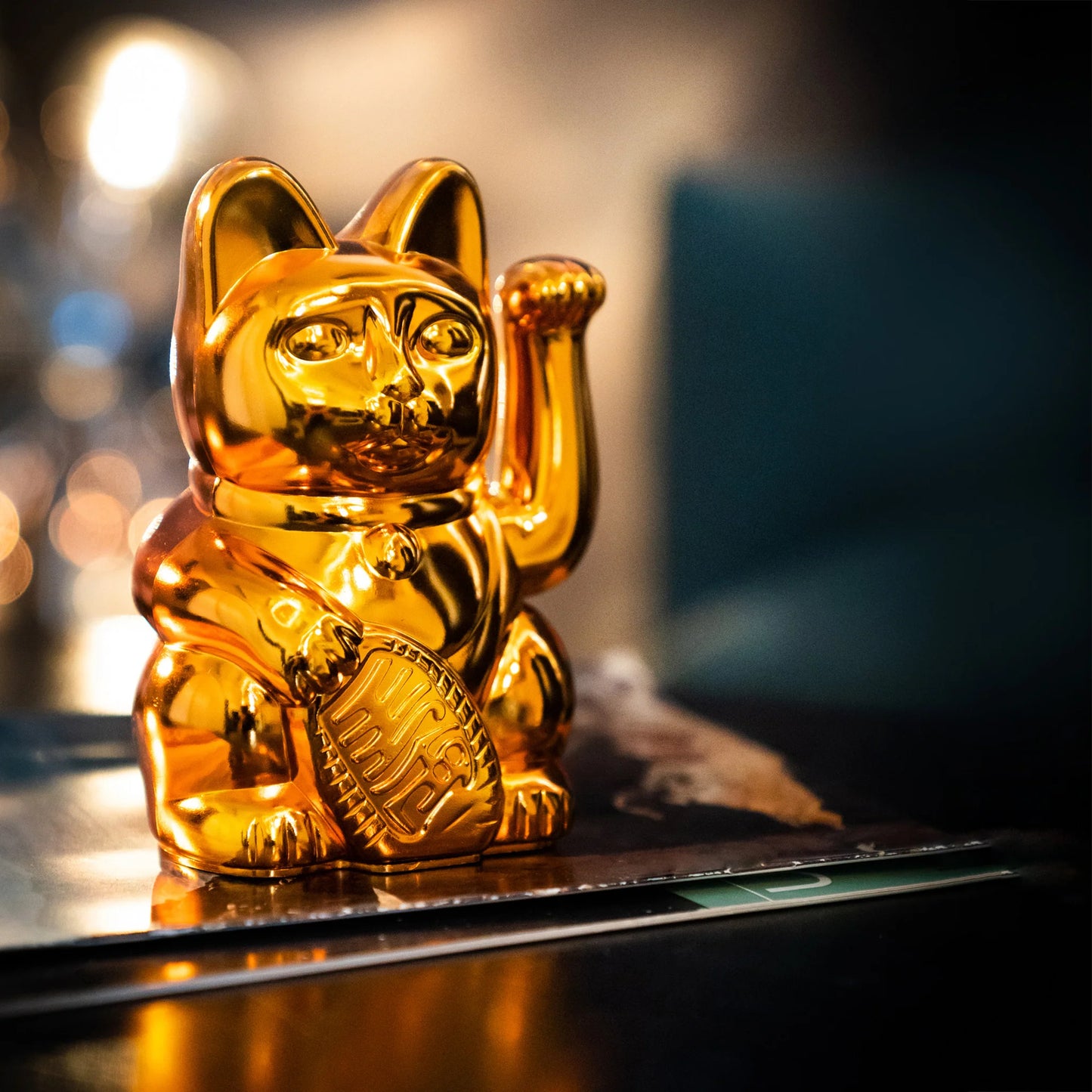 Lucky cat ambre shiny