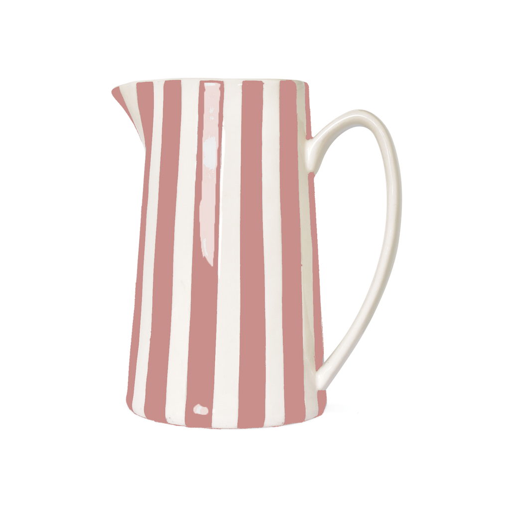 Carafe à rayures