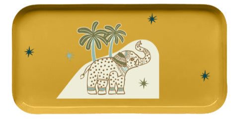 Plateau rectangulaire en métal