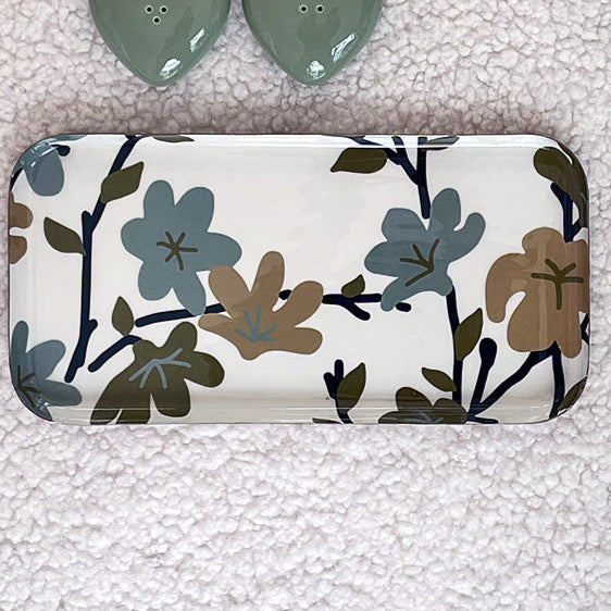 Plateau rectangulaire en métal