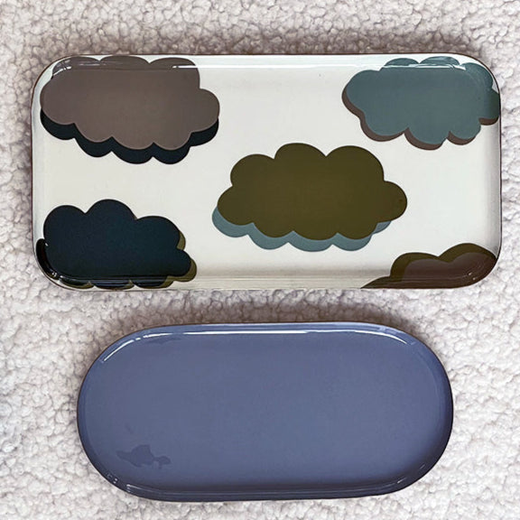 Plateau rectangulaire en métal