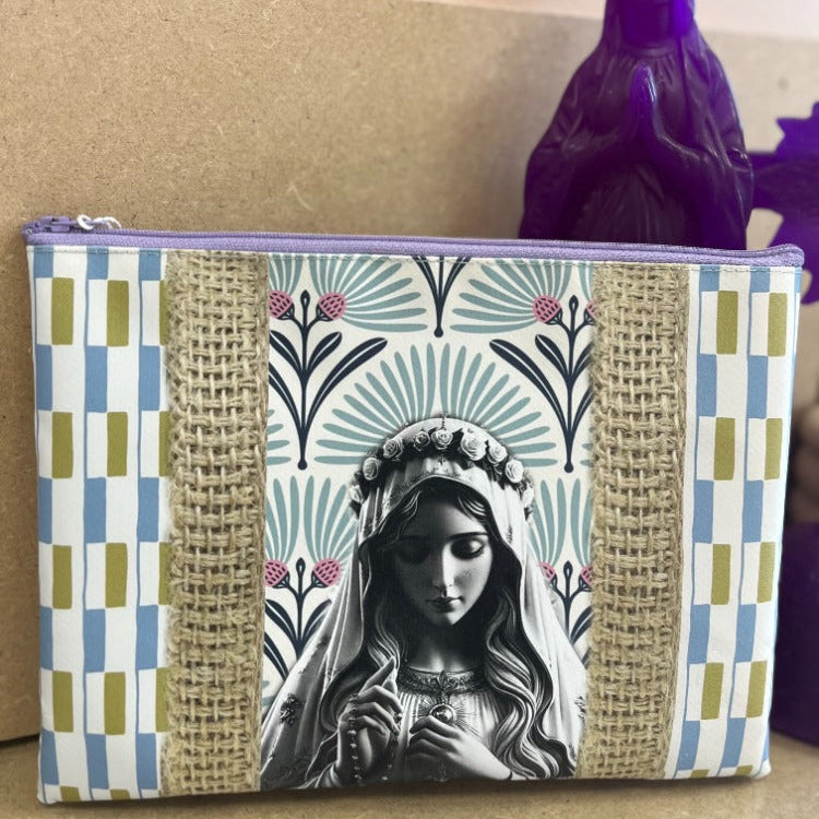 Pochette similicuir vierge