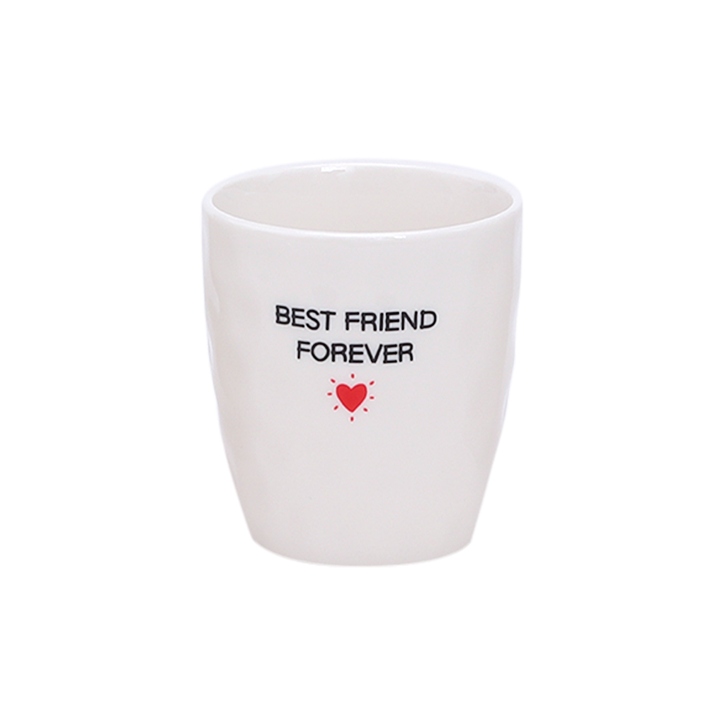 Mug à message avec cœur