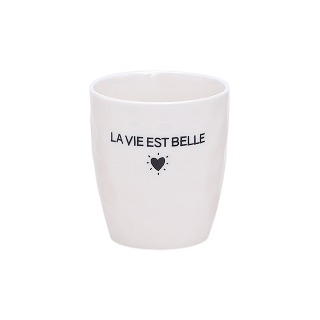Mug à message avec cœur