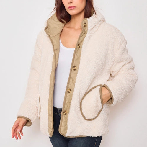Veste matelassé réversible