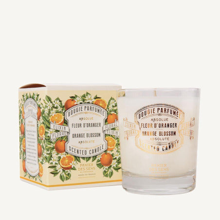 Bougie parfumé fleur d'oranger 180g
