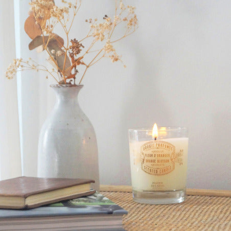 Bougie parfumé fleur d'oranger 180g