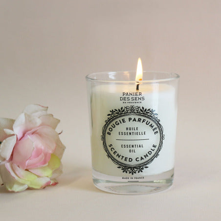 Bougie parfumé rose