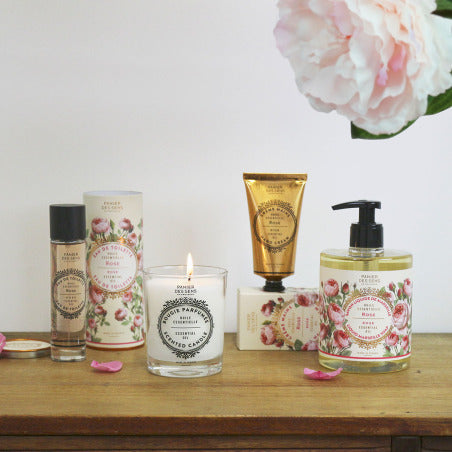 Bougie parfumé rose