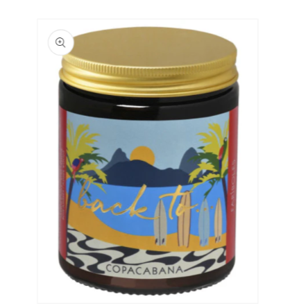 Bougie parfumée back to … Copacabana