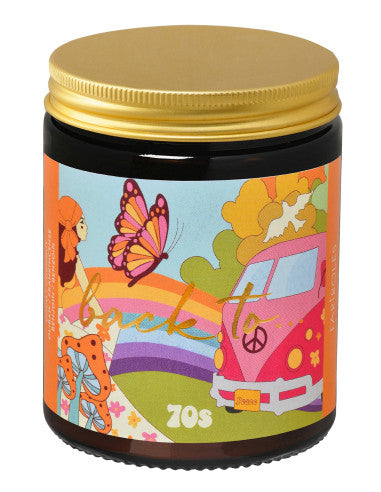 Bougie parfumée back to ... 70's