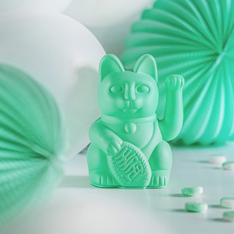 Lucky cat vert menthe