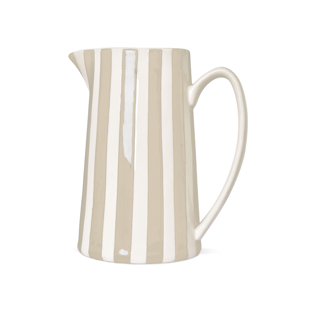 Carafe à rayures