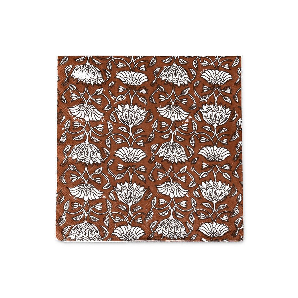 serviette en papier fleur pipar x20