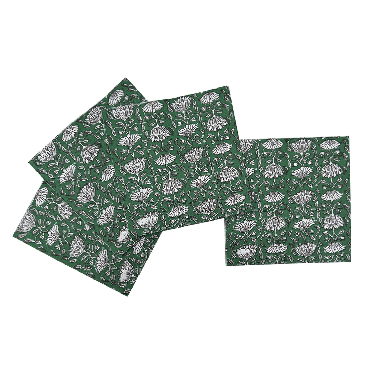 serviette en papier fleur pipar x20