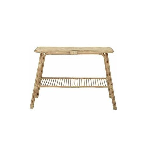 Table console en rotin L111xH75xL45 cm