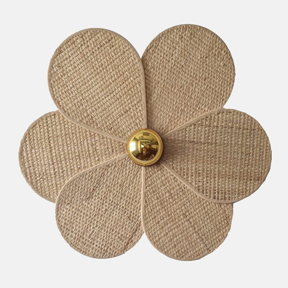 Applique en forme de fleur