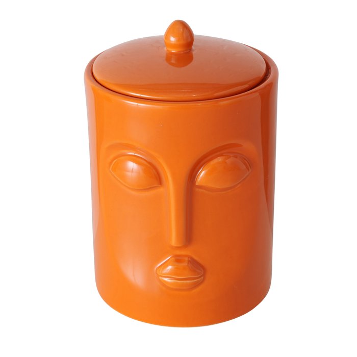Vide poche orange visage