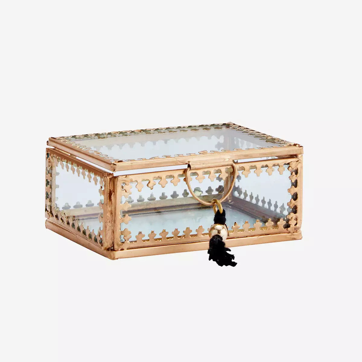 Box bijoux pompon