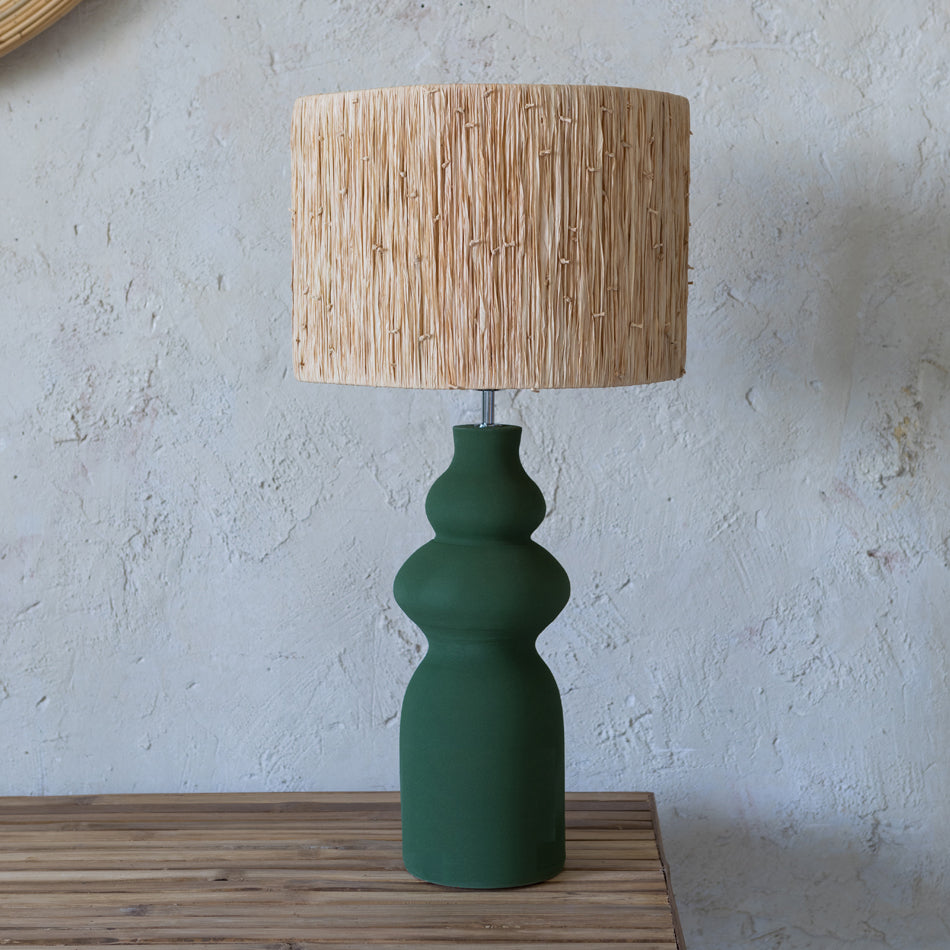 Lampe de table pied en céramique