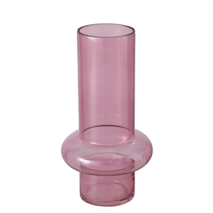 Vase orange/ rose/ verdoyant