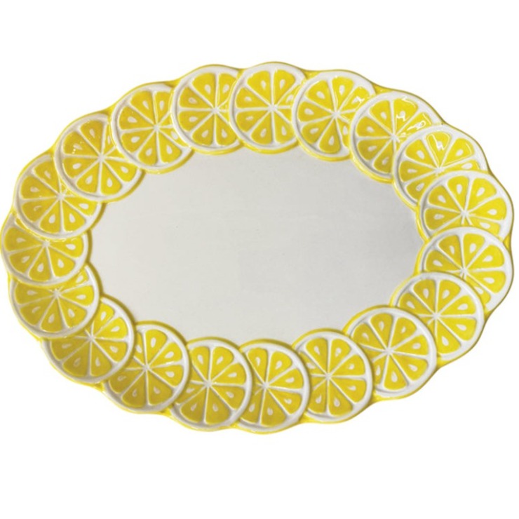 Plat ovale Citron