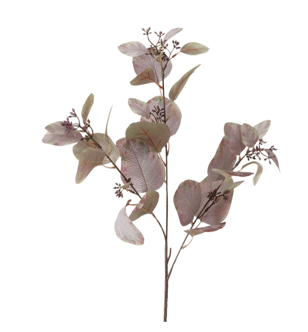 Tige eucalyptus décorative artificielle-H 86cm
