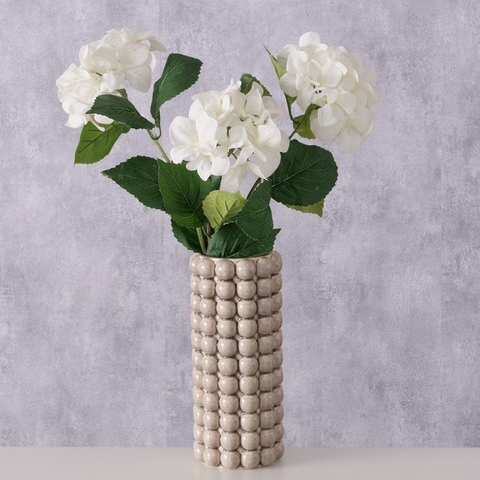 Vase haut beige