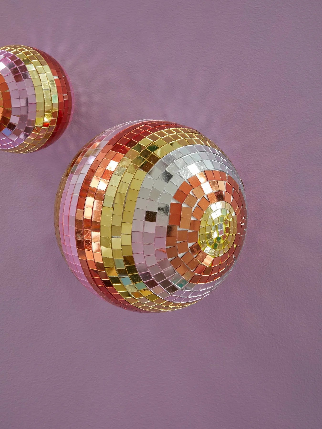 Boule à facette multi couleur 25 cm