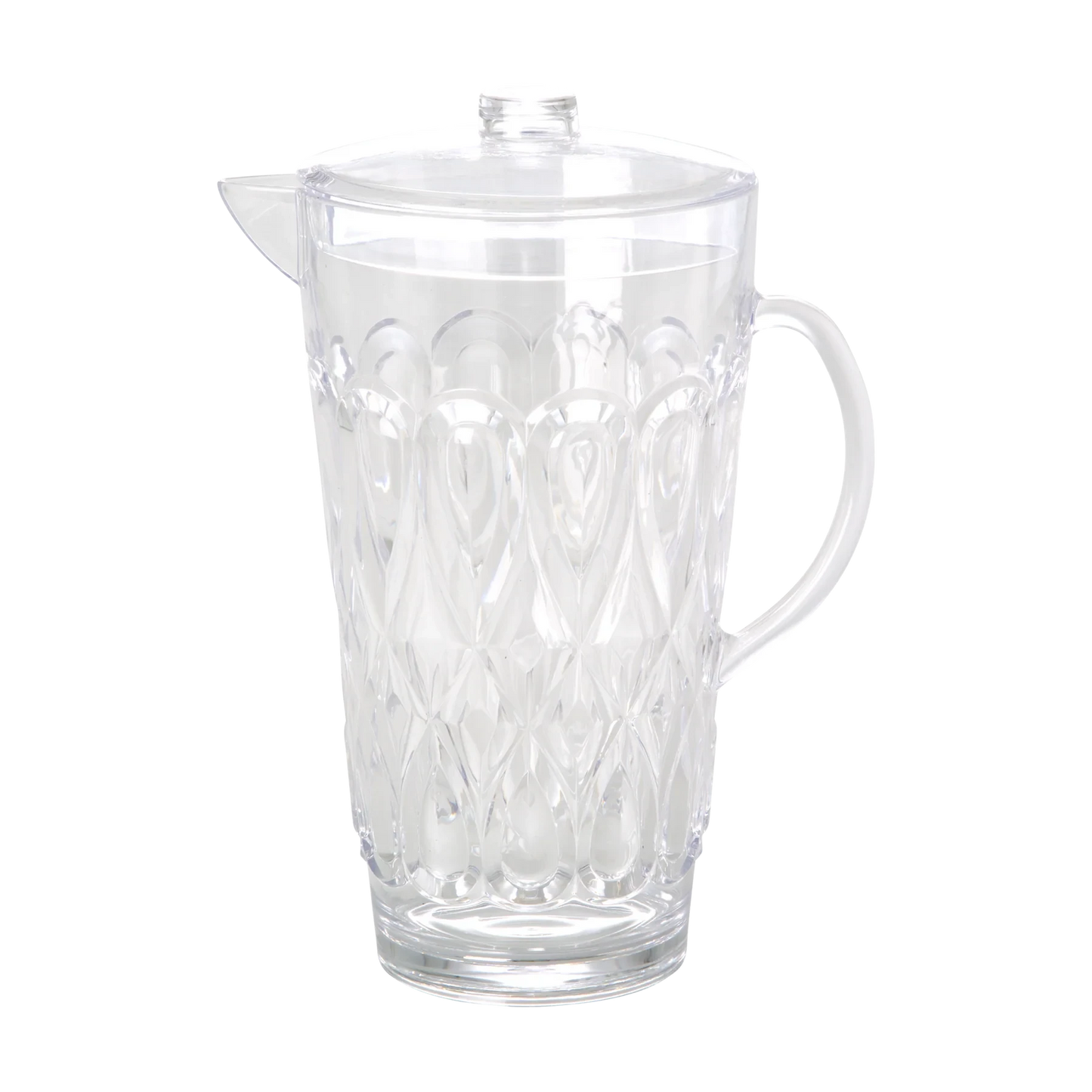 Carafe acrylique transparente