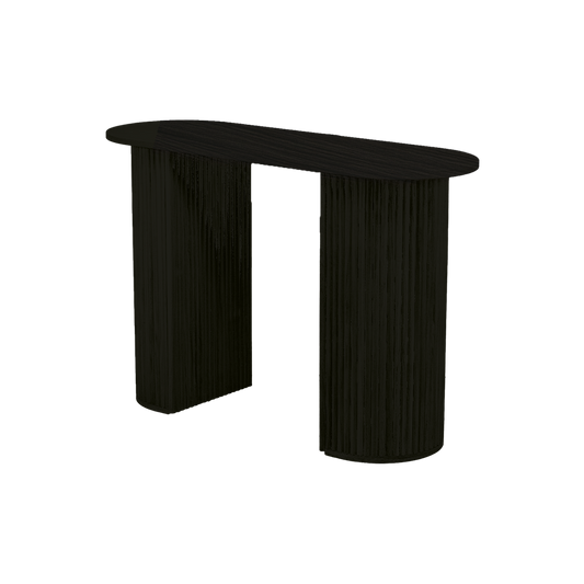 Console en bois noir