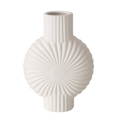 Vase soleil Blanc