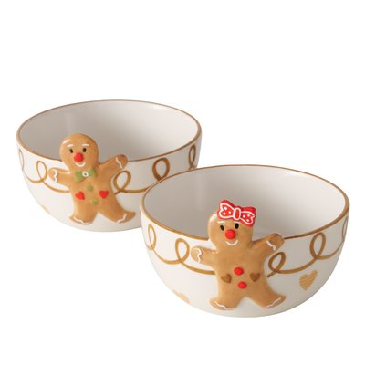 Bol à Muesli Ginger – Artisanat festif en grès