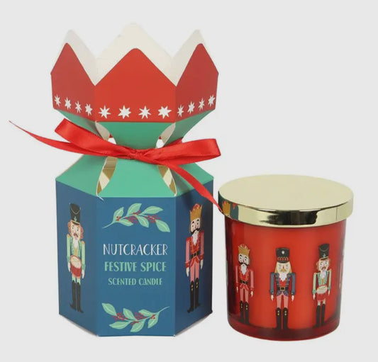 Bougie crackers Noël pain d’épice